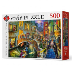 Փազլ "Artpuzzle"500 դետալ, "Դիմակահանդես Վենետիկում"