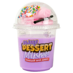Խաղալիք սլայմ մանուշակագույն "Slime Dessert Milkshake "