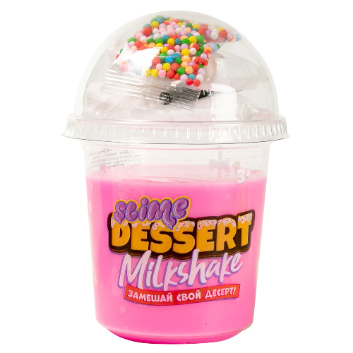 Խաղալիք սլայմ վարդագույն "Slime Dessert Milkshake "