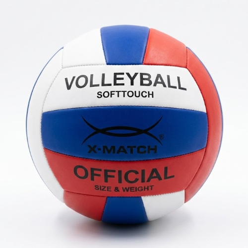 Мяч волейбольный 56457 X-Match "Россия"; 1,6 PVC, 260 г., размер 5