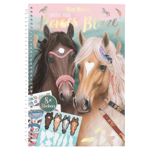 Նոթատետր "Create Your Horses Blaze", Top Model
