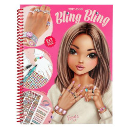 Գունազարդման գիրք "Create Your BLING BLING" Top Model