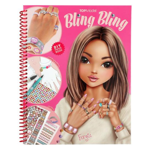 Գունազարդման գիրք "Create Your BLING BLING" Top Model