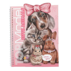 Կպչուկներով  գիրք "Cute Animals Dress Me Up" Top Model