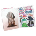 Կպչուկներով  գիրք "Cute Animals Dress Me Up" Top Model