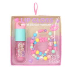 Շուրթերի փայլ գնդիկավոր կախազարդով "CANDY GLAM" Top Model