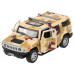 Машина металл HUMMER H2  длина 12 см, двери, багаж, инерц, КАМУФЛЯЖ, в кор. Технопарк в кор.2*36шт