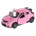 Машина металл NISSAN JUKE-R 2.0 длин 12 см, двер, багаж, инер, розовый, кор. Технопарк в кор.2*36шт