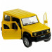 Машина металл SUZUKI JIMNY 11,5 см, двери, багаж, инерц, желтый, кор. Технопарк в кор.2*36шт