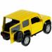 Машина металл SUZUKI JIMNY 11,5 см, двери, багаж, инерц, желтый, кор. Технопарк в кор.2*36шт