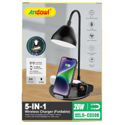 Լուսամփոփ լիցքավորիչով ANDOWL Q-CD506