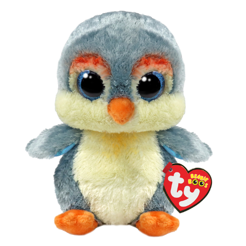 Փափուկ խաղալիք "Մոխրագույն պինգվին Fisher","TY Beanie Boo's"