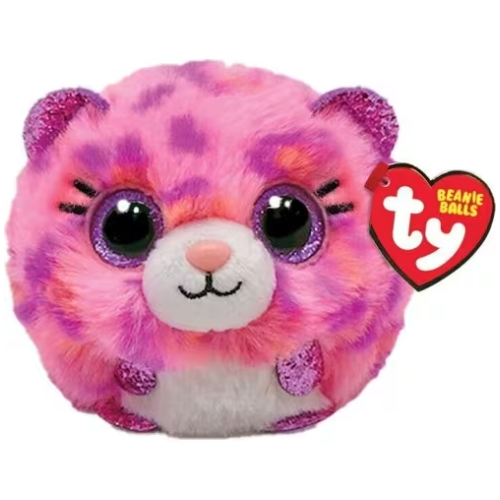 TY BALL Розовый леопард LEOPARD (10013160/040325/5093612/1)