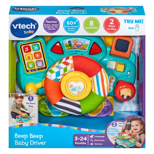 Խաղալիք ղեկ "Բիփ-բիփ, փոքրիկ վարորդ" Vtech