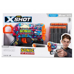 Խաղալիք հրացան  36648 " SKINS. Flux Sonic" ZURU X-SHOT