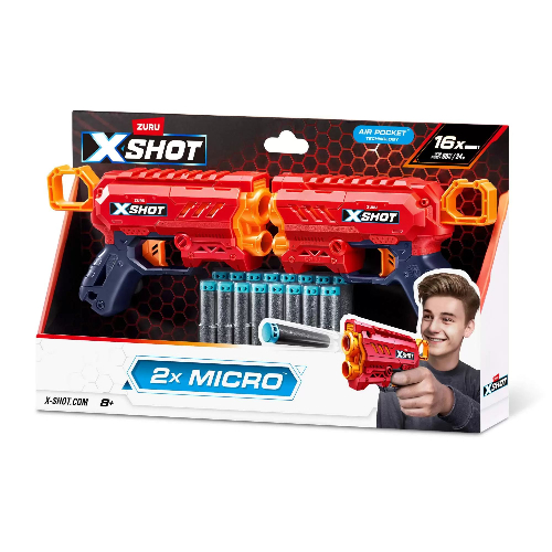 Խաղալիք հրացան  36727 "EXCEL Micro 2pk" ZURU X-SHOT
