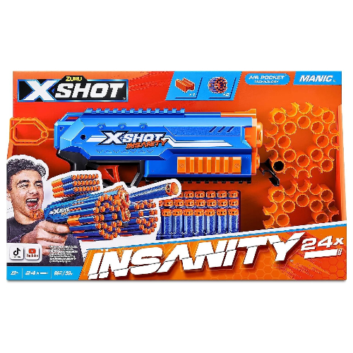 Խաղալիք հրացան  36603 " INSANITY. Manic" ZURU X-SHOT