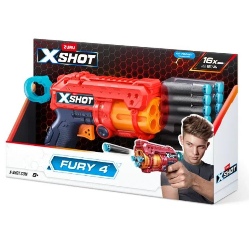 Խաղալիք հրացան  36377 "Excel Fury 4" ZURU X-SHOT
